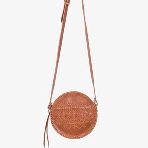 Kaden Crossbody by CLEOBELLA in Cognac